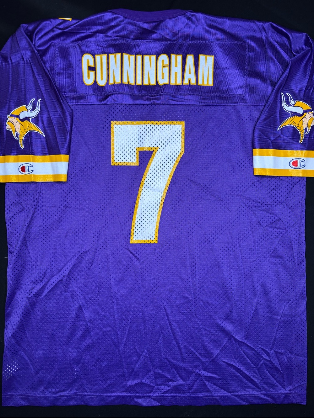 Minnesota Vikings Randall Cunningham Champion Football Jersey Size: 48